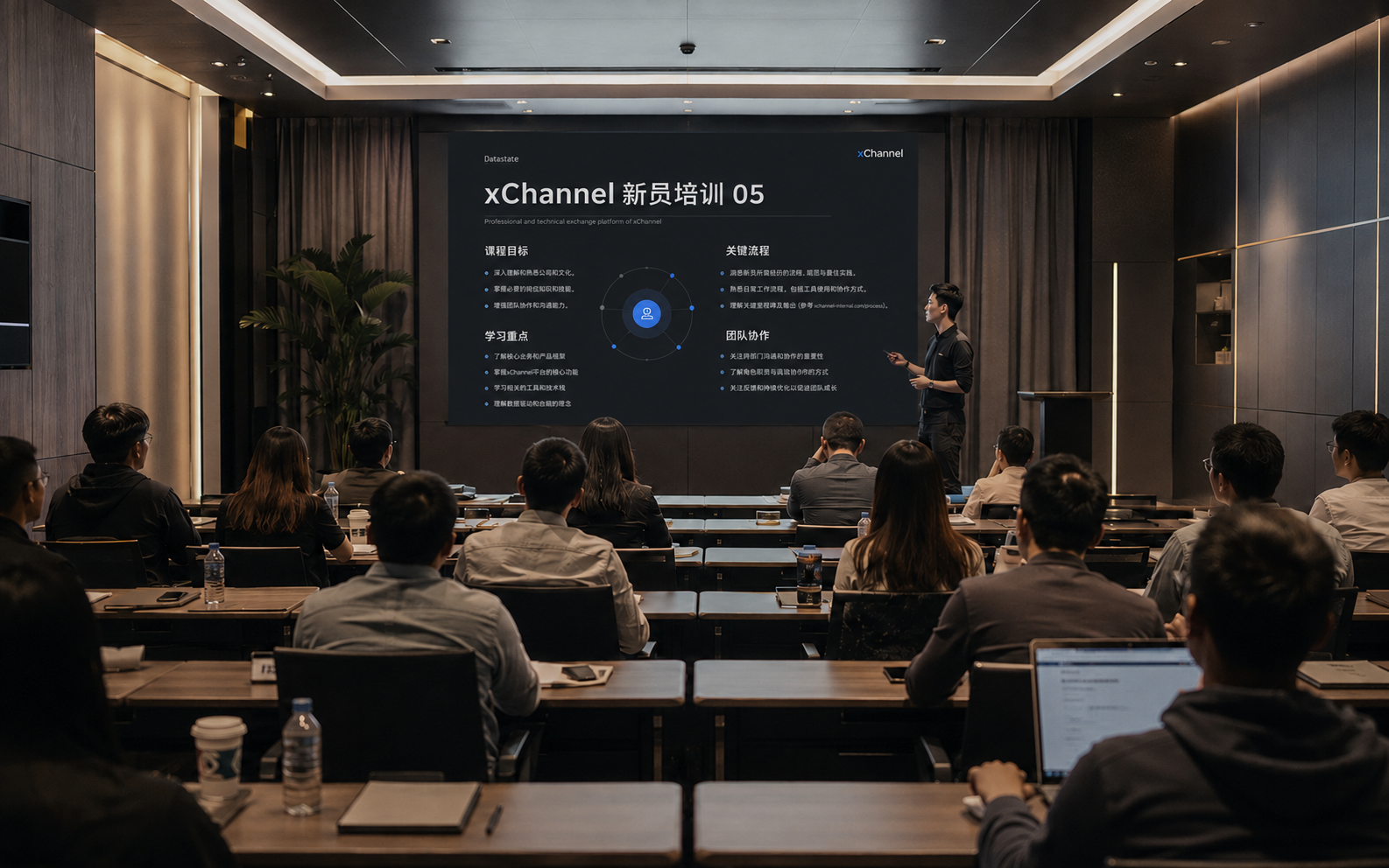 深流 xChannel 全球协作招聘场景图